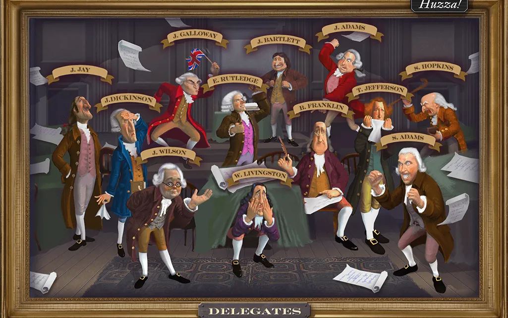 Declare Yourself Continental Congress illustration